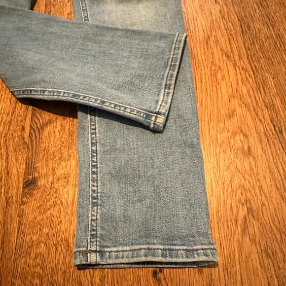 Reformation blue denim high rise jeans size 28 Barbados wash - Picture 4 of 9